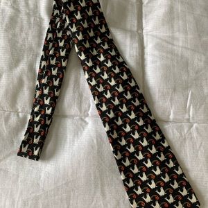 Genuine CHANEL Men’s tie with SEALS